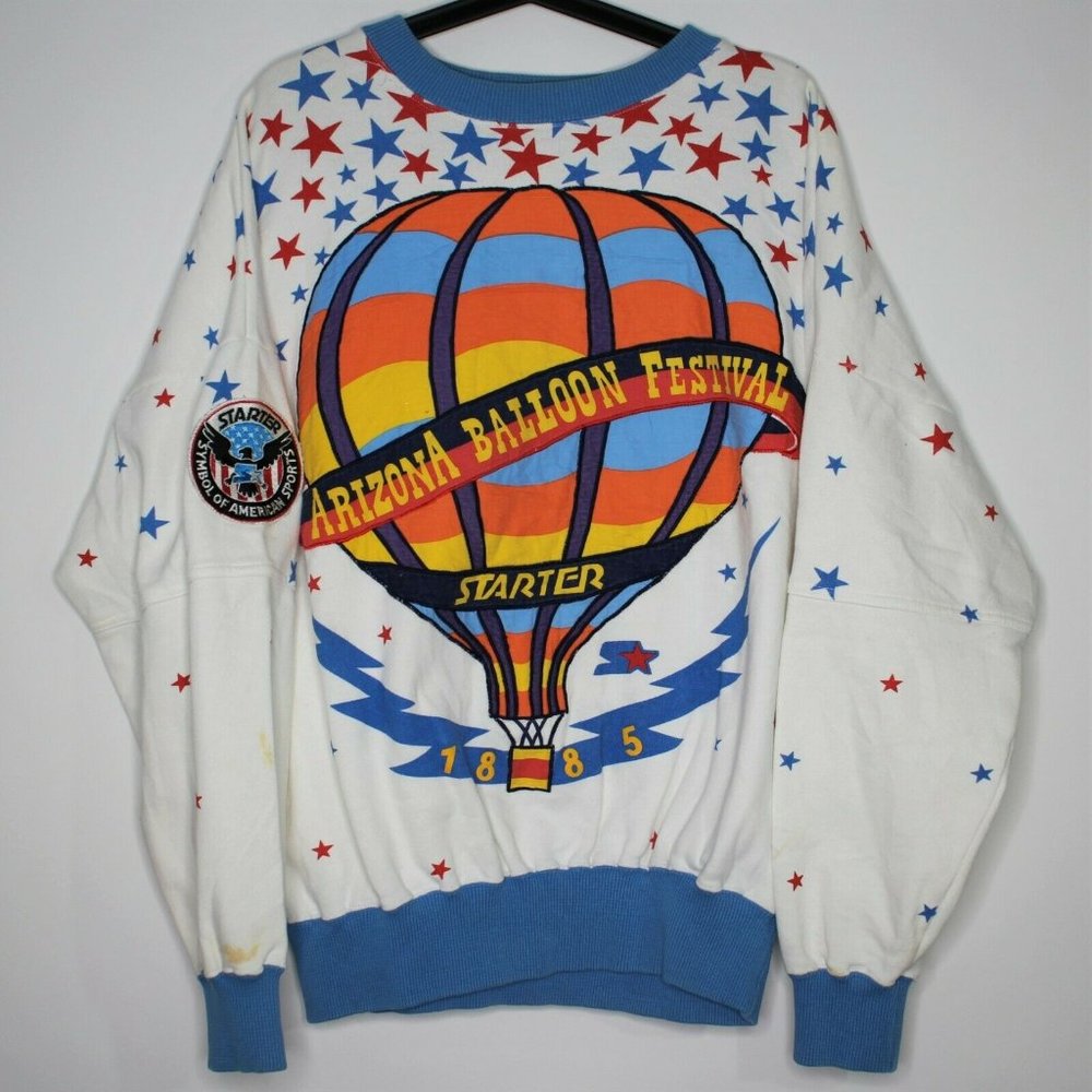 VTG Starter 1818 Balloon Festival Sweatshirt H283 - Picture 1 of 11